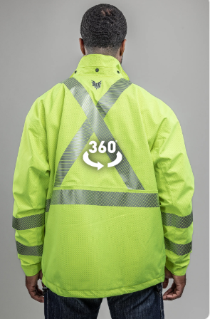 Drifire National Safety Apparel HydroflashJ FR Foul Weather Jacket 30cal CAT 3