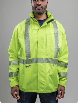 Drifire National Safety Apparel HydroflashJ FR Foul Weather Jacket 30cal CAT 3