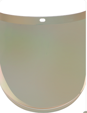 National Safety Apparel IZFSGOXTR NSA Gold XTR Extreme Heat Replacement Faceshield