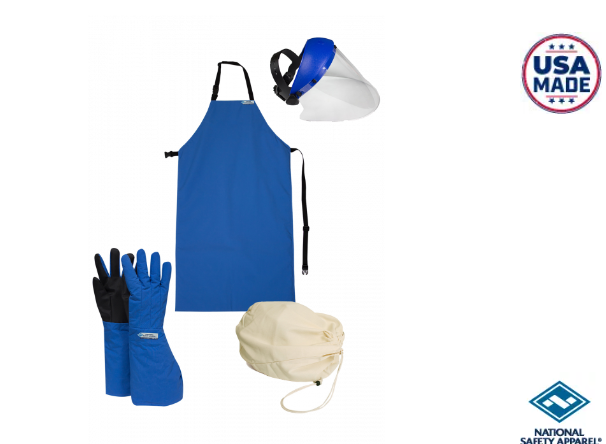 NSA  KITCR003EL Safergrip Elbow Length Cryogenic Glove Kit