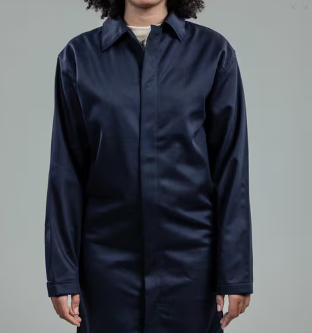 National Safety Apparel C09UJLCFS FR Food Processing Lab Coat No Tax