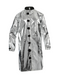 Silver National Safety Apparel NXJH5C Carbon Armour Silvers Aluminized 45 or 50 Inch Jacket