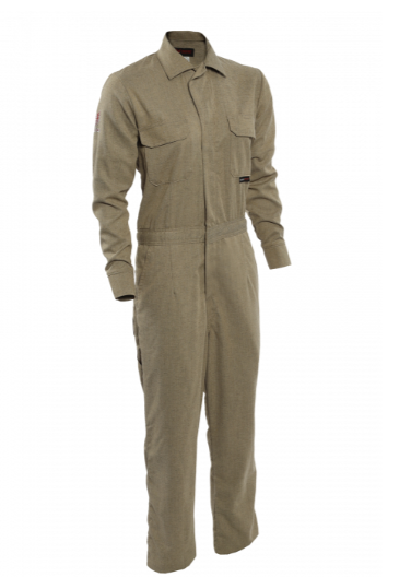 National Safety Apparel TCGSCWN00112 Tan Drifire TECGEN Women's FR Coverall