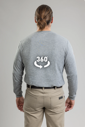 National Safety Apparel TEE-PD DRIFIRE Power Dry FR Long Sleeve T-Shirt