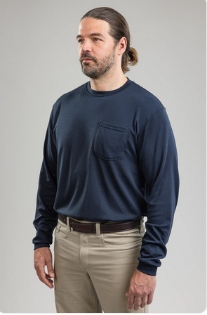 National Safety Apparel TEE-PD DRIFIRE Power Dry FR Long Sleeve T-Shirt