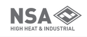 NSA logo for National Safety Apparel TSPUJ Enespro ArcGuard 8cal Arc Flash OverPant 