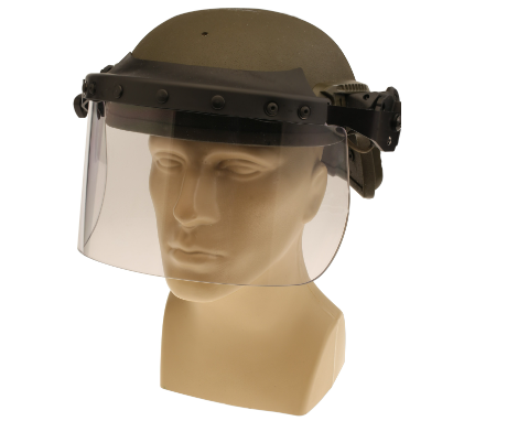 Paulson 5900450 Tactical Face Shield Model DK7-X.250AF-RCL Rail Mount