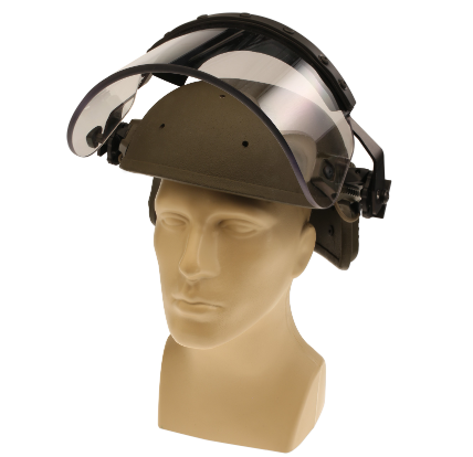 Paulson 5900350 Tactical Face Shield Model DK7-X.250AF-RUL Rail Mount United Shield Helmet Compatibility Liquid Seal | NO Sales Tax
