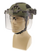 Paulson 5900500 Tactical Face Shield Model DK7-H.150-RC Rail Mount 