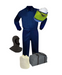 Steel Grip AG12K-CV HRC 2 Coverall Kit - Without Gloves