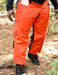 Swedepro 7511 Essential Apron Chap Orange or Navy 32-44 Inch Length 