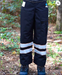 Swedepro 7532 Professional Apron Chap Orange, Navy, HiVis 32-44 Inch  