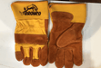 MCR Safety Bronco 1680 Lg Brown Select Split Cowhide Palm Gloves  