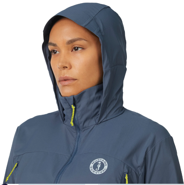 Mustang Survival MJ1850 / SKU: 062533000551 Women's Ventus Hooded Windshell | No Sales Tax