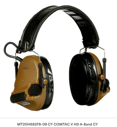 3M PELTOR MT20H682FB-09 CY ComTac V Hearing Defender Headset