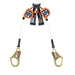 multi color on white background 3M DBI-SALA 3500246 Nano-Lok edge Twin-Leg Quick Connect