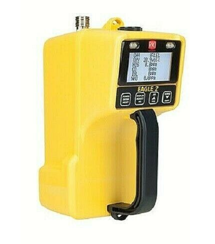 RKI Instruments 722-103-10 Eagle 2 Gas Monitor LEL H2 0-10% volume (TC) / O2