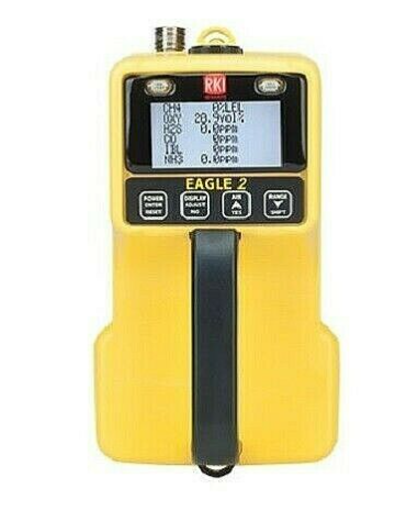 RKI Instruments 723-129-P2-H2 Eagle 2 4 gas monitor CAT H2 Specific/O2/VOC/HCN