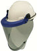 Tinted faceshield-Blue bracket  Paulson 9103001 on white background