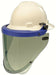 Paulson 9004945 faceshield with blue bracket on white background