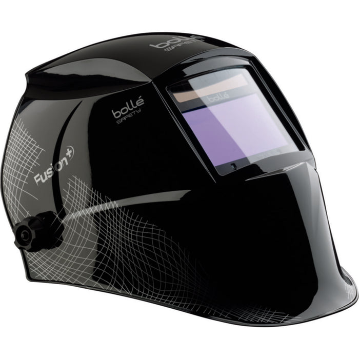 Black BOLLE 40121 Fusion Welding Helmet on white backgroujd