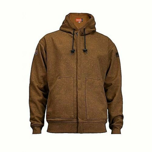 Khaki NSA C21IB12 Arc flash FR jacket on white background