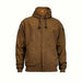 Khaki NSA C21IB12 Arc flash FR jacket on white background