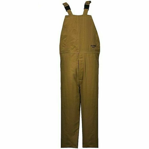Enespro NSA C45KDQT 65 CAL Arcguard Nomex Kevlar Bib Overalls  on white background