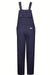 Navy blue NSA arc flash FR bib overall C45UDMQ against white background