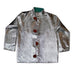 Silver gray 600-ACK heat resistive 19oz CPA jacket on white background