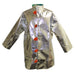 Silver with red tabs Chicago Protective Apparel 601-ARH 19oz Aluminized Rayon Jacket Heavy