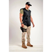 man wearing black Radshield 2 ply D2LVSO torso vest