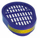 Blue Draeger 6738025 filter on white background