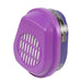 Purple Draeger 6738034 filter on white background