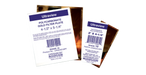 On gray checkered background Dynaflux UVGO4512PF Gold Polycarbonate Filter Plate
