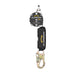 Black, white, silver Guardian 10900 Fall HALO WEBBING SRL Self-Retracting Lifeline on white background