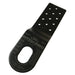 Guardian Fall Pitch Pro Slotted Roof Anchor Black Steel on white background