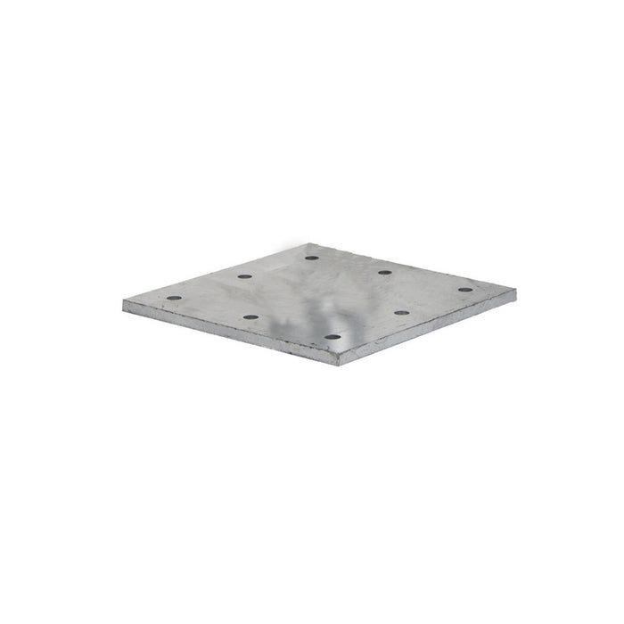 Silver gray Guardian Fall 10683 CB Anchor Backer Plate on white background