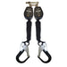 Black, silver, gold Guardian Fall 32007 GR6 Personal SRL 6 Foot Overhead on white background