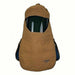 tan and smoke 100cal NSA hood H65KDQE100HATPV on white background