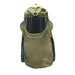 Green and smoke Enespro National Safety Apparel H65NPQHFANPVL 40 CAL Revolite Crossvent Hood w/Light  on white background