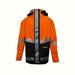 Orange and Black Drifire National Safety Apparel HYDRO2JACK-OB FR Extreme Weather Jacket-Type R