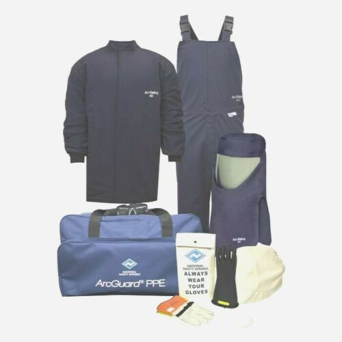 Multi color NSA arc flash kit KIT4SC40 against white background