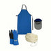 Blue, smoke, white NSA cryogenic safety Kit KITCR002MA mid arm on white background
