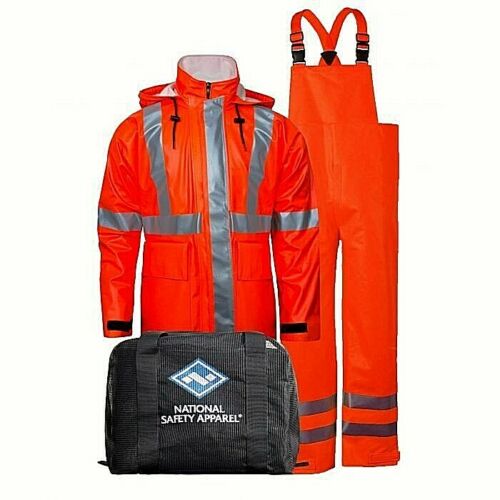 National Safety Apparel Enespro KITRLC3 ARC H2O FR Rainwear Kit-Type R Class 3
