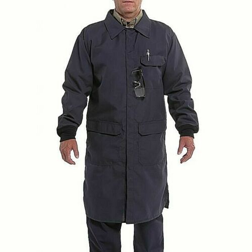 man wearing navy color  LABCR-NB Chemical Resistantagainst white background