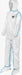 White coverall Lakeland C2B414 against white background