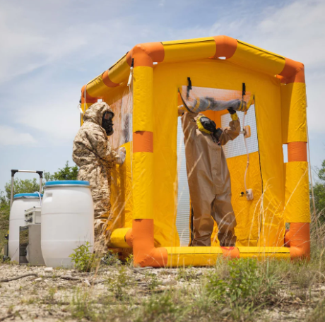 MIRA Safety DS-1 Portable Decontamination Shower | Free Shipping and No Sales Tax
