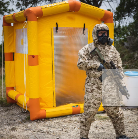 MIRA Safety DS-1 Portable Decontamination Shower | Free Shipping and No Sales Tax