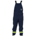 Blue, on gray checkered background  National Safety Apparel Enespro EN12BONTNB01 AirLite 12 Cal Bib Overalls